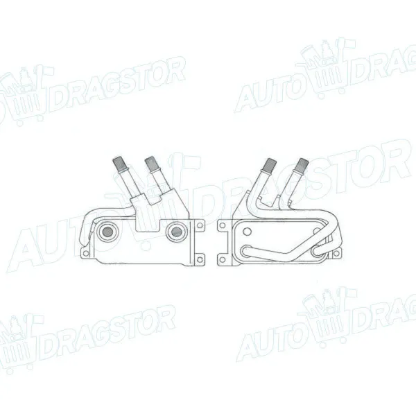 Hladnjak ulja BMW 7 (E65/66), 01-08; 