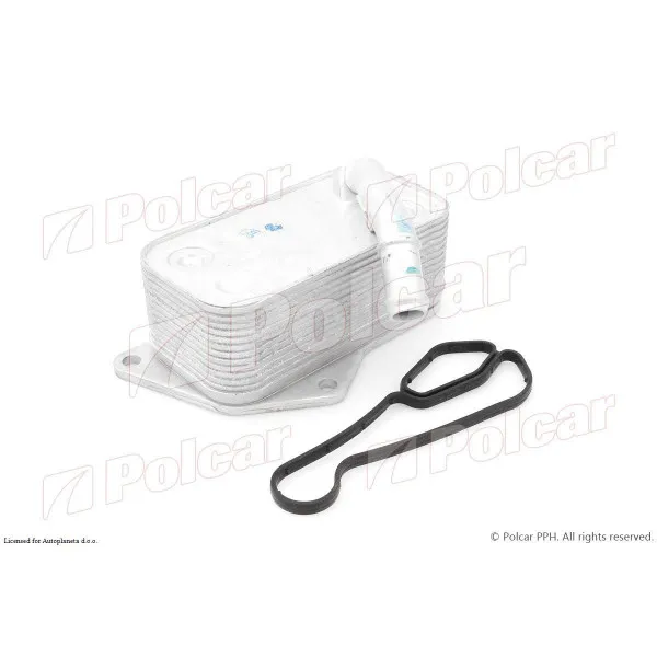 Hladnjak ulja BMW 1 (E81/E82/E87/E88), 04-13; 1 (F20/F21), 11-19; 2 (F22/F23/F87), 14-; 3 (E90/91/92/93), 04-13; 3 (F30/F31/F80), 12-19; 3 GT (F34), 13-; 4 (F32 