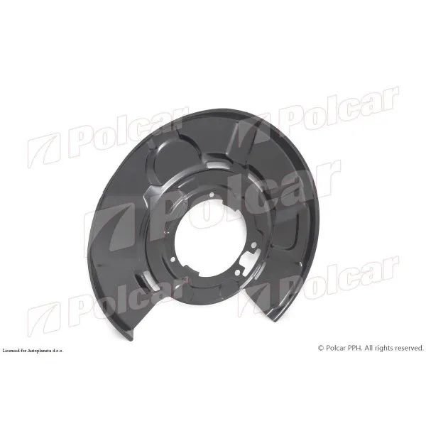 Anker platna-štitnik kočnica BMW 3 (E90/91/92/93), 04-13; 