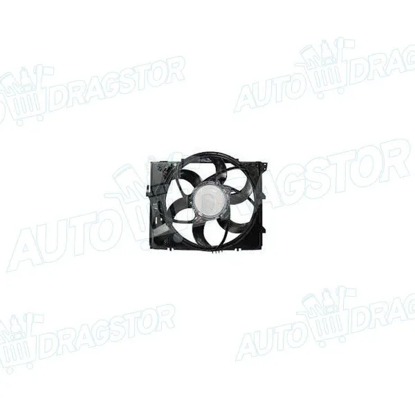 Ventilator hladnjaka sa nosačem BMW 1 (E81/E82/E87/E88), 04-13; 3 (E90/91/92/93), 04-13; 