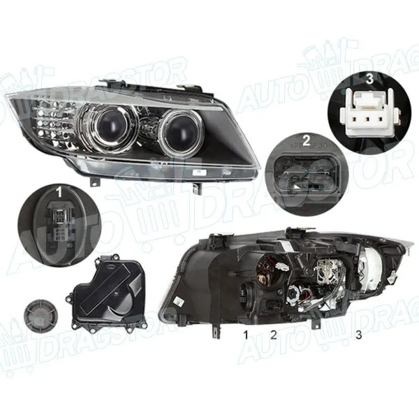 Far BMW 3 (E90/91/92/93), 04-13; 