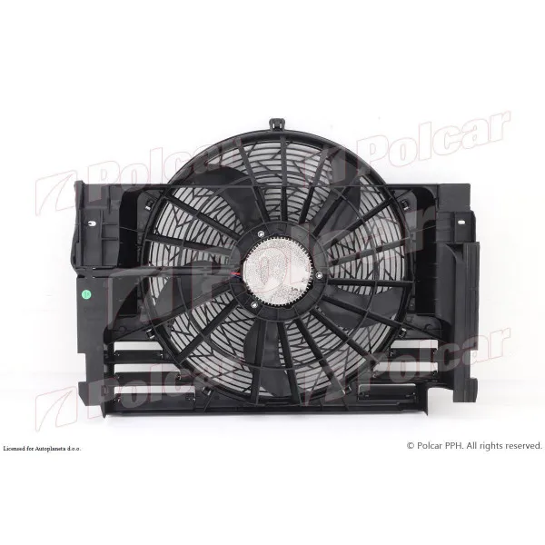 Ventilator hladnjaka sa nosačem BMW X5 (E53), 00-07; 