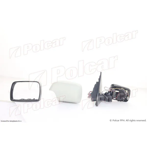 Retrovizor na vratima BMW X5 (E53), 00-07; 