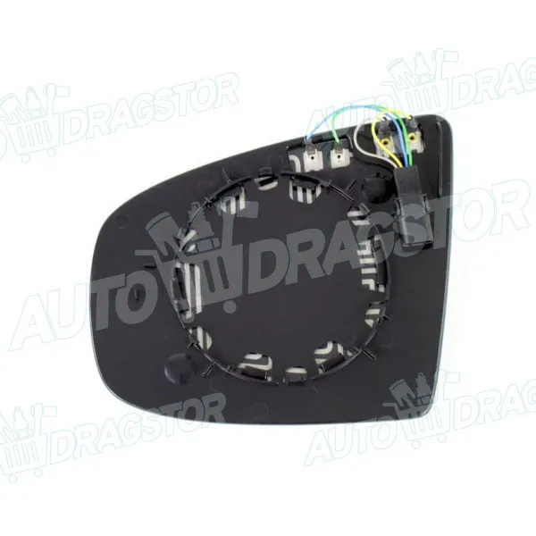 Staklo retrovizora sa nosačem BMW X5 (E70), 06-13; X6 (E71), 08-14; 