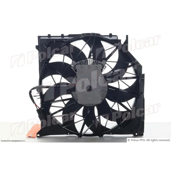Ventilator hladnjaka sa nosačem BMW X3 (E83), 04-10; 