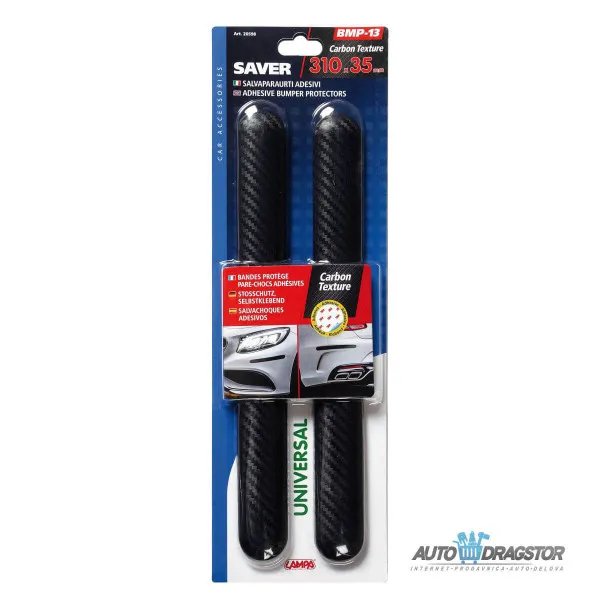 ZAŠTITA BRANIKA 2KOM CARBON LOOK 31x3.5CM 