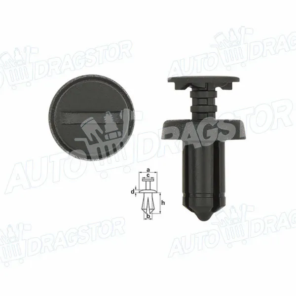 Žabica (plastična) DACIA, FIAT, RENAULT 