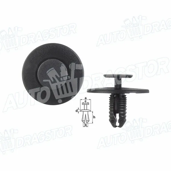 Žabica (plastična) ALFA ROMEO GIULIA, 16-; GIULIETTA (940), 10-; STELVIO, 17-; 