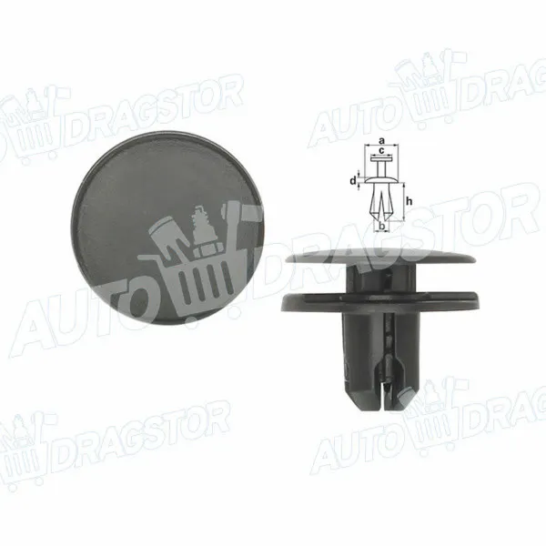 Žabica (plastična) HONDA CIVIC USA, 11-15; CIVIC, 12-17; CR-V (RM), 12-18; 