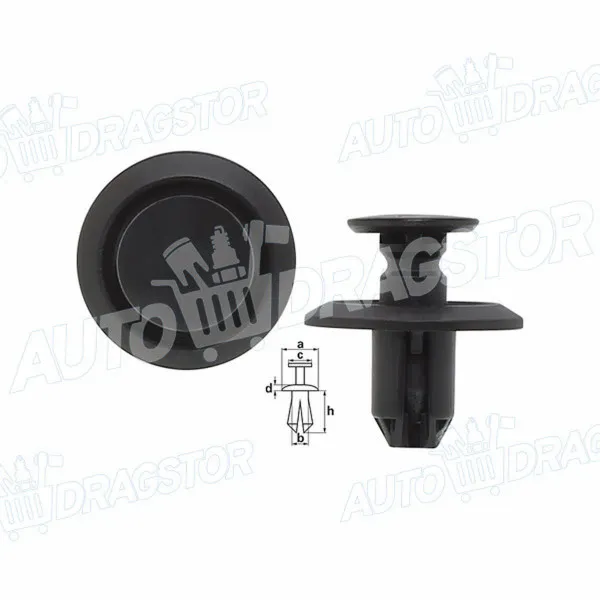 Žabica (plastična) MITSUBISHI ASX (GA), 10-; GRANDIS (NAOW), 04-11; L200, 05-15; LANCER (CY0), 07-; OUTLANDER (CU0W), 03-07; OUTLANDER (CW0), 07-12; OUTLANDER 