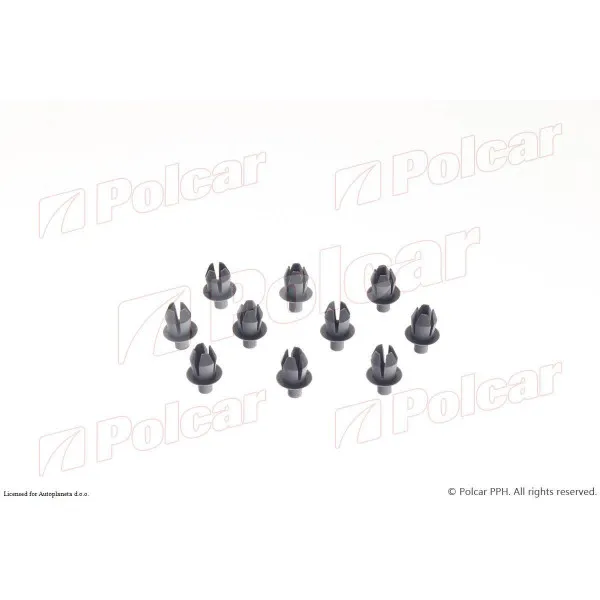 Žabica (plastična) MERCEDES 190 (W201), 82-93; C SPORTCOUPE (CL203), 00-08; C-KLASSE (W203), 00-07; CL-KLASSE (C140), 92-99; SPRINTER 209-524 (W906), 06-18; S 