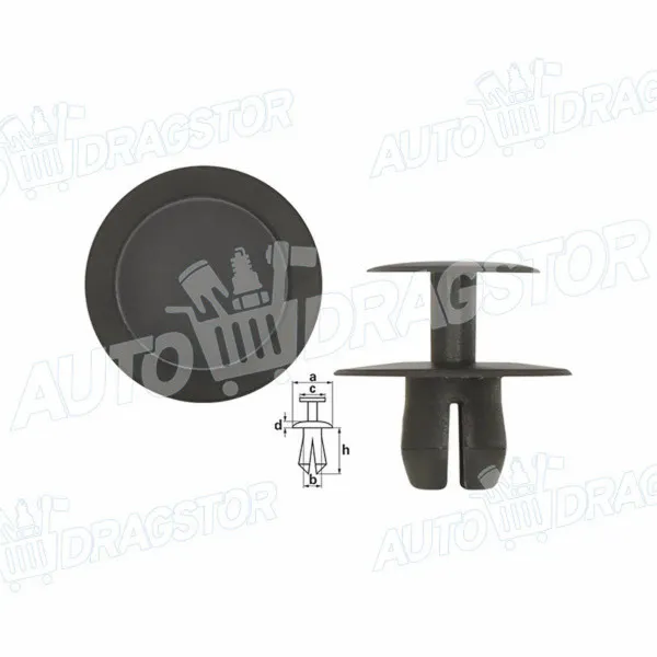 Žabica (plastična) BMW, CITROËN, MERCEDES, PEUGEOT 