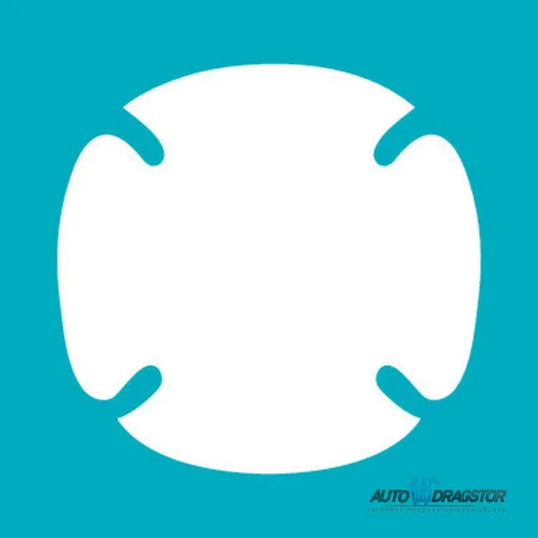 ZAŠTITNA TRANSPARENTNA FOLIJA PROTIV GREBANJA KOD BRAVE 4KOM  8.8x8CM 