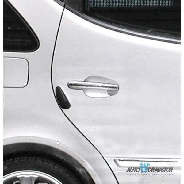 ZAŠTITA VRATA 4KOM CRNA 9.8/5CM 