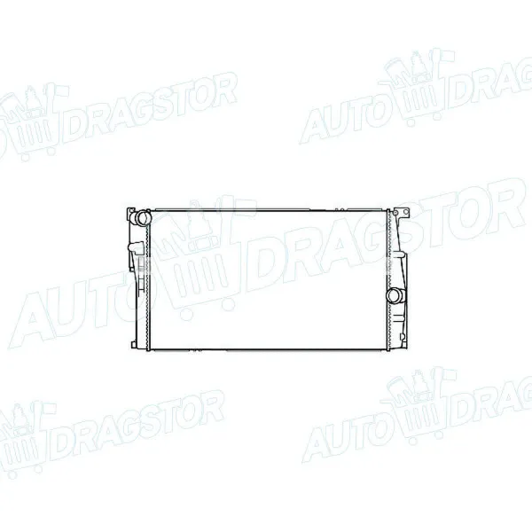 Hladnjak BMW 1 (F20/F21), 11-19; 3 (F30/F31/F80), 12-19; 3 GT (F34), 13-; 4 (F32/F33/F82/F83), 13-; 4 GC (F36), 14-; 