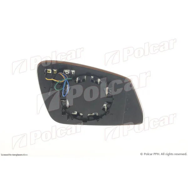 Staklo retrovizora sa nosačem BMW 1 (F20/F21), 11-19; 2 (F22/F23/F87), 14-; 3 (F30/F31/F80), 12-19; 3 GT (F34), 13-; 4 (F32/F33/F82/F83), 13-; 4 GC (F36), 14-; 