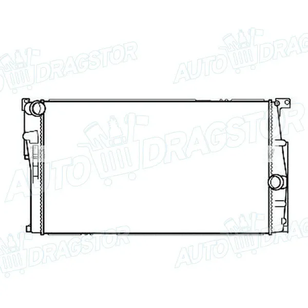 Hladnjak BMW 1 (F20/F21), 11-19; 3 (F30/F31/F80), 12-19; 3 GT (F34), 13-; 4 (F32/F33/F82/F83), 13-; 4 GC (F36), 14-; 