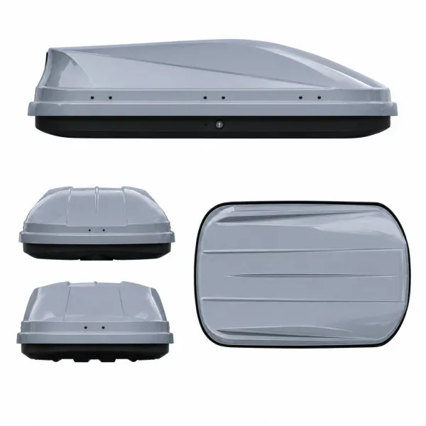 KROVNI KOFER SIVI 450L PREMIUM 139x88x40CM 