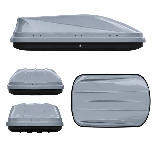 KROVNI KOFER SIVI 480L PREMIUM 139x88x40CM 