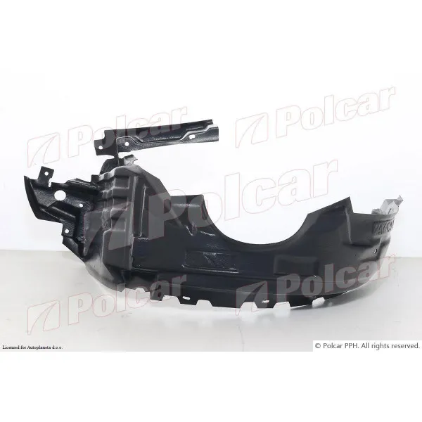 Plastično podkrilo PEUGEOT 107 (P), 05-14; 