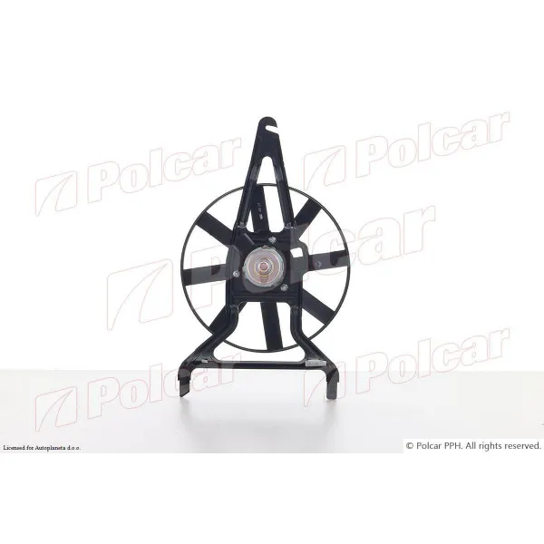 Ventilator hladnjaka sa nosačem CITROËN, PEUGEOT 