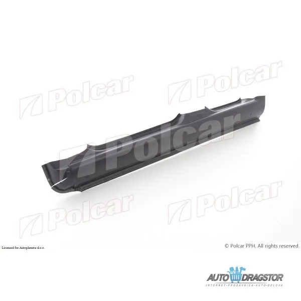 Sajtna/prag CITROËN C3 (FC), 02-10; 