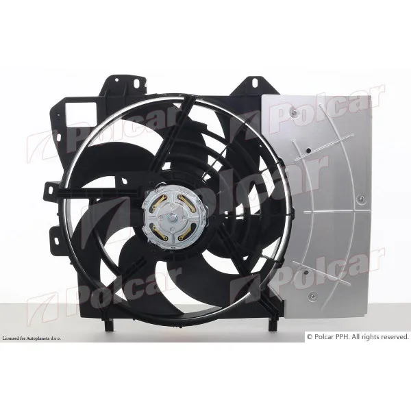 Ventilator hladnjaka sa nosačem CITROËN, PEUGEOT 