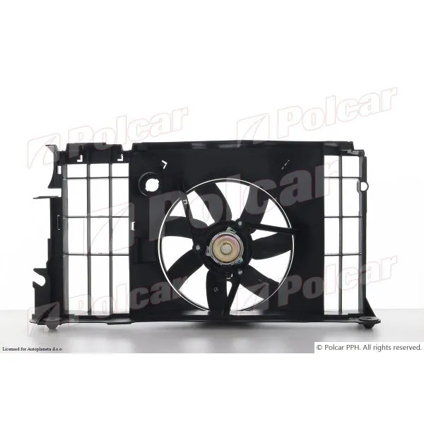 Ventilator hladnjaka sa nosačem CITROËN, PEUGEOT 