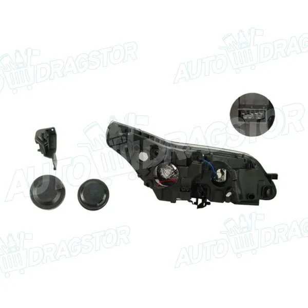 Far CITROËN C4 (LA/LC), 04-11; 