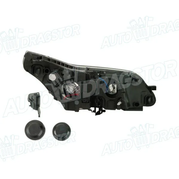 Far CITROËN C4 (LA/LC), 04-11; 