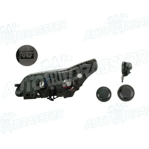 Far CITROËN C4 (LA/LC), 04-11; 