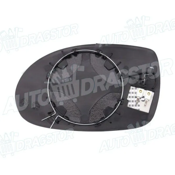 Staklo retrovizora sa nosačem CITROËN C5 (DC/DE/RC/RE), 01-08; C6 (TD), 05-12; 