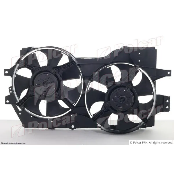 Ventilator hladnjaka sa nosačem CHRYSLER, DODGE, PLYMOUTH 