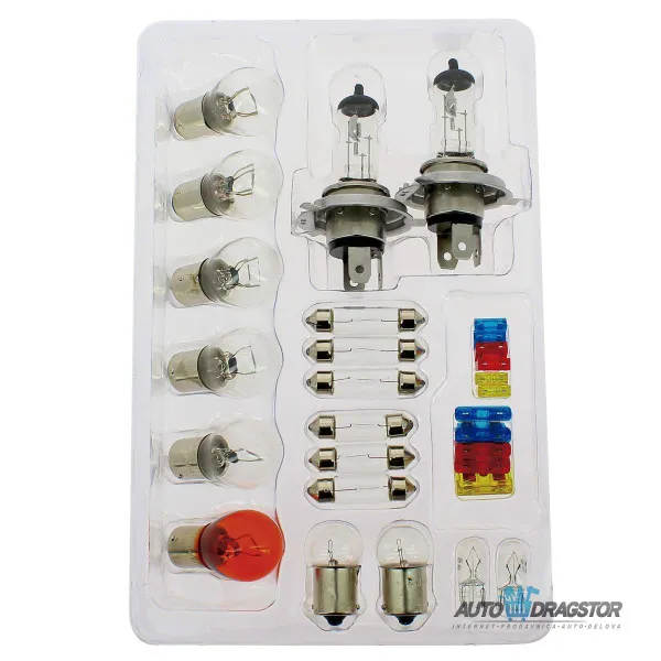 SIJALICA 12V GARNITURA H4 30KOM 