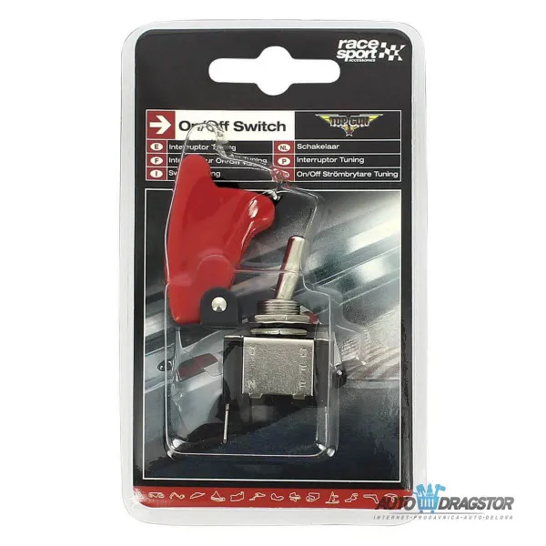 PREKIDAČ ON/OFF TOP GUN CRVENI 