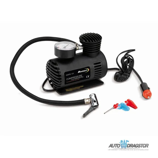 KOMPRESOR PLASTIČNI 12V 250PSI 