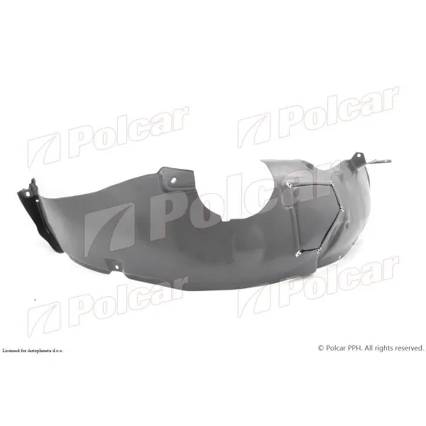 Plastično podkrilo CHRYSLER PT CRUISER (PT), 00-10; 
