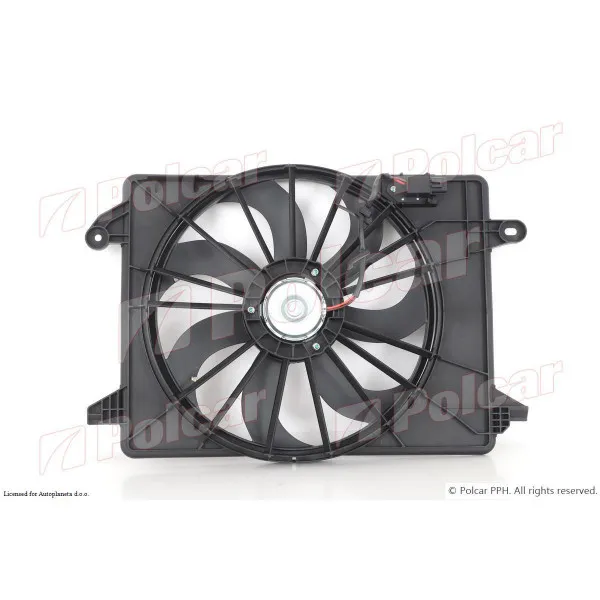 Ventilator hladnjaka sa nosačem CHRYSLER, DODGE 
