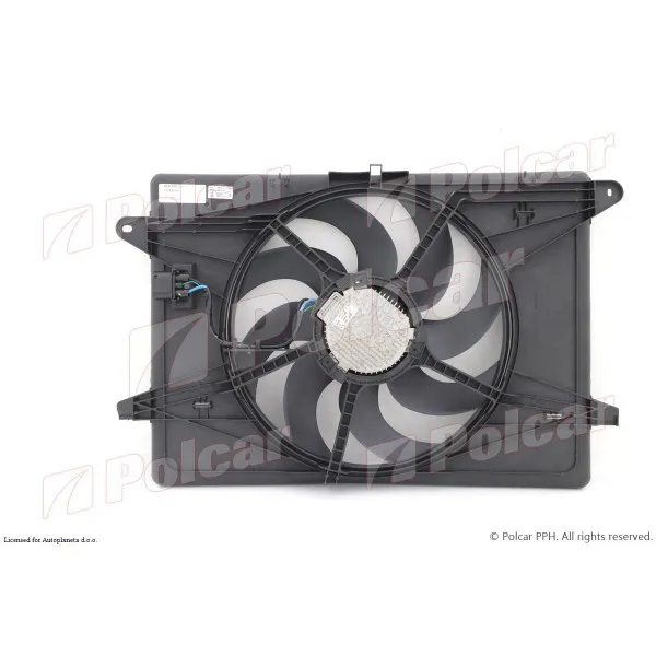 Ventilator hladnjaka sa nosačem CHRYSLER PACIFICA, 16-; 