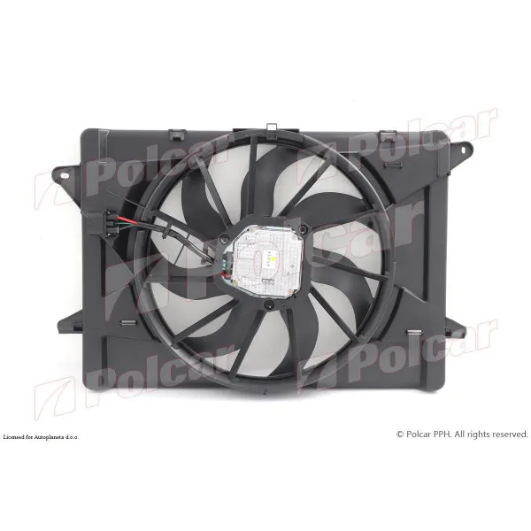 Ventilator hladnjaka sa nosačem CHRYSLER PACIFICA, 16-; 