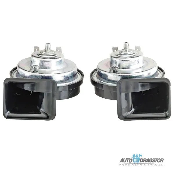 SIRENA 2KOM SA RELEJEM 12V 8 AMP 