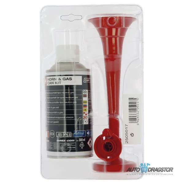 GASNA SIRENA SET 500Hz 