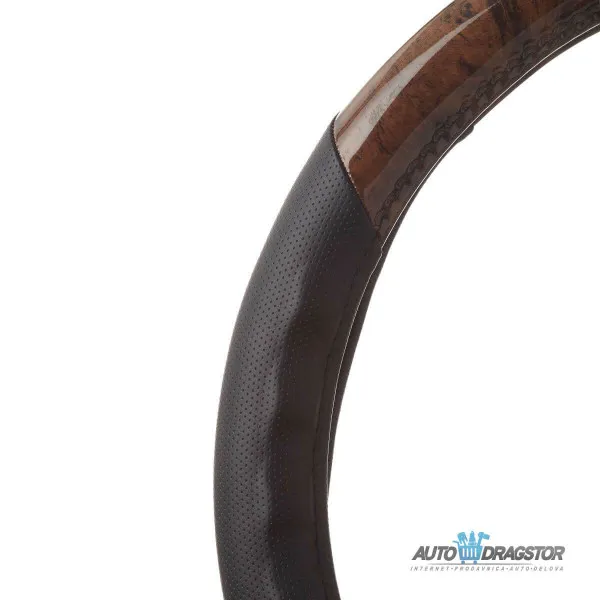 OBLOGA VOLANA 37-39CM ERGO BLACK/DARK WOOD 