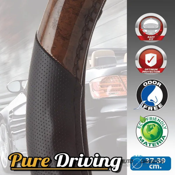 OBLOGA VOLANA 37-39CM ERGO BLACK/DARK WOOD 