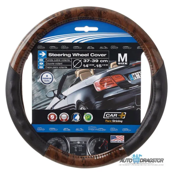 OBLOGA VOLANA 37-39CM ERGO BLACK/DARK WOOD 