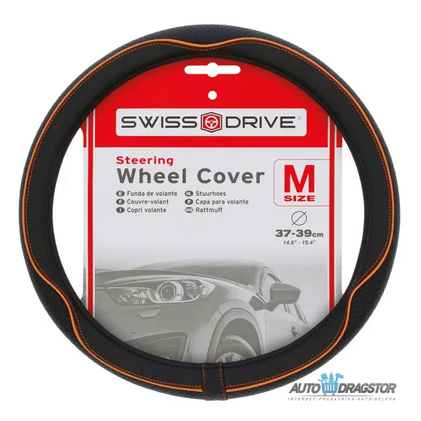 OBLOGA VOLANA 37-39CM CRNO/NARANDŽASTA 