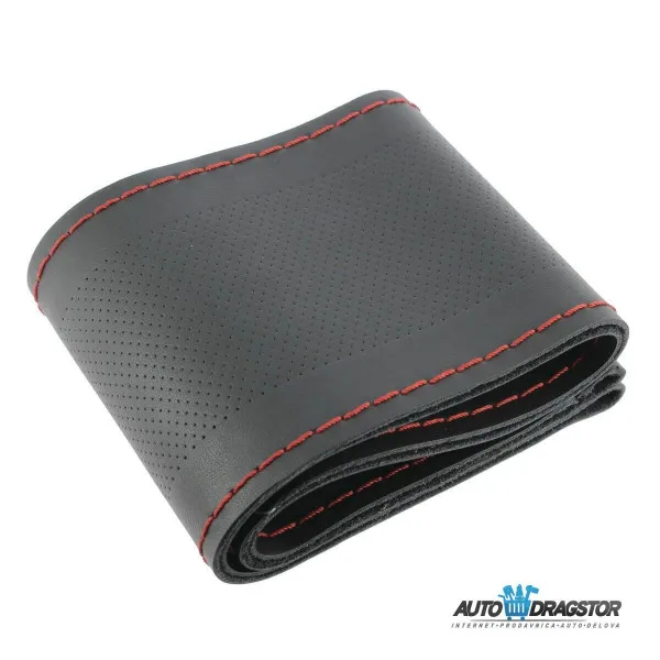 OBLOGA VOLANA 37-39CM CRNA SA CRVENIM KONCEM 