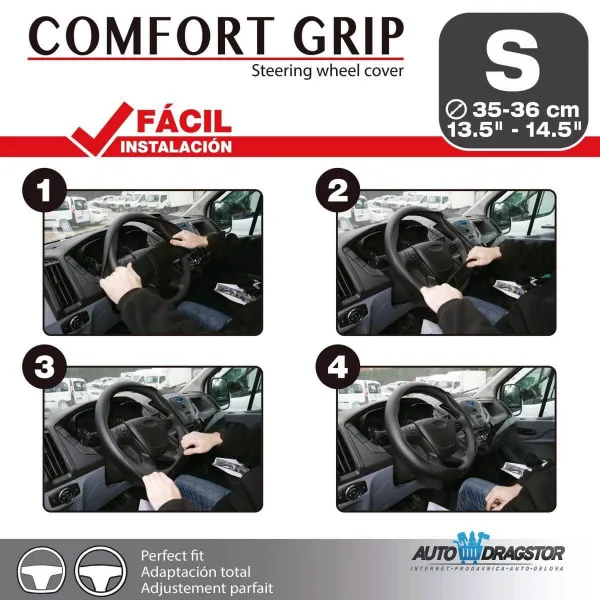 OBLOGA VOLANA 35-36CM CRNA SA BELIM KONCEM 