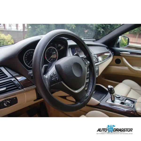 OBLOGA VOLANA 35-36CM CRNA SA BELIM KONCEM 