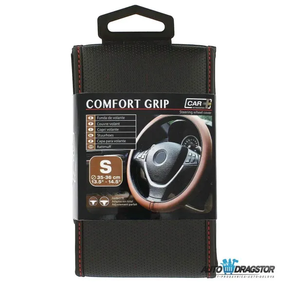 OBLOGA VOLANA 35-36CM CRNA SA CRVENIM KONCEM 